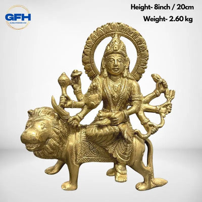 Brass Durga Statue-Global Food Hub