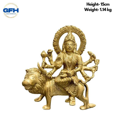 Brass Durga Statue-Global Food Hub