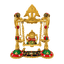 Brass Ganesh Colorful Jhula/ Swing with Deepak-Global Food Hub