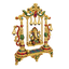 Brass Ganesh Jhula / Swing White Multi color-Global Food Hub