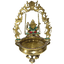 Brass Ganesh Jhula/ Swing with floating candle bowl-Global Food Hub