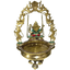 Brass Ganesh Jhula/ Swing with floating candle bowl-Global Food Hub