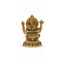Brass Ganesh Medium - 29cm Height-Global Food Hub