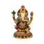 Brass Ganesh Medium - 29cm Height-Global Food Hub