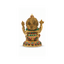 Brass Ganesh Medium - 29cm Height-Global Food Hub