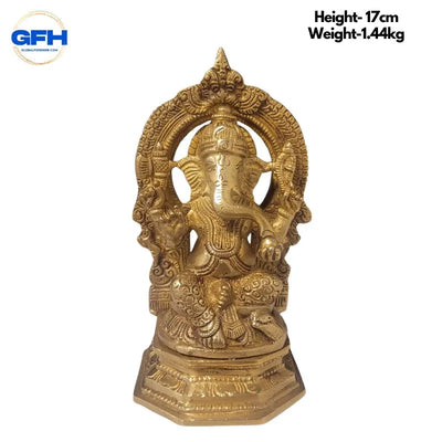 Brass Ganesh Statue-Global Food Hub