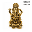 Brass Ganesha XS Miniature Statue-Global Food Hub