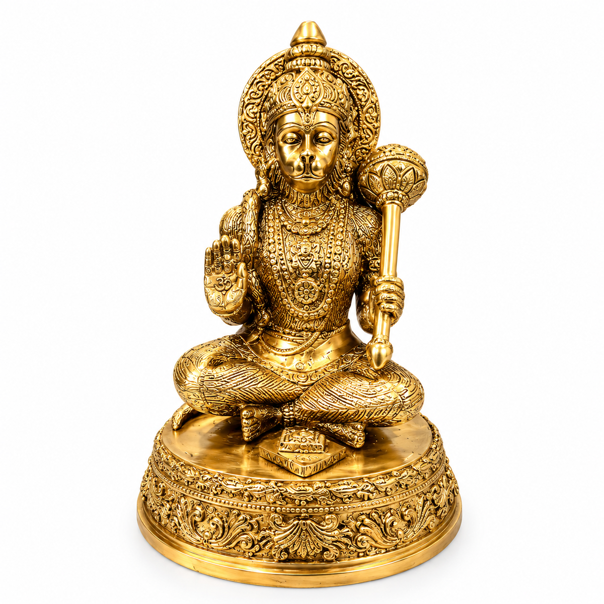 Brass Hanuman : Height 19cm-Global Food Hub