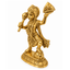Brass Hanuman Statue with Parbat- Small-Global Food Hub