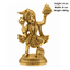 Brass Hanuman Statue with Parbat- Small-Global Food Hub