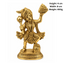 Brass Hanuman Statue with Parbat- Small-Global Food Hub