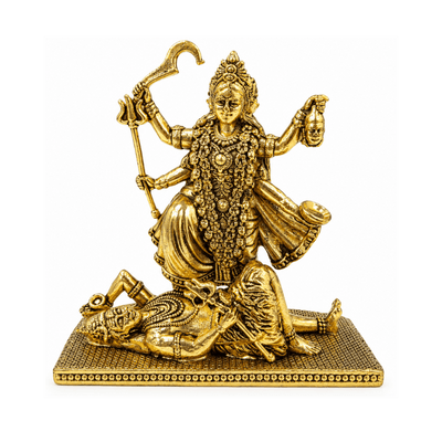 Brass Kali Miniature Statue-Global Food Hub
