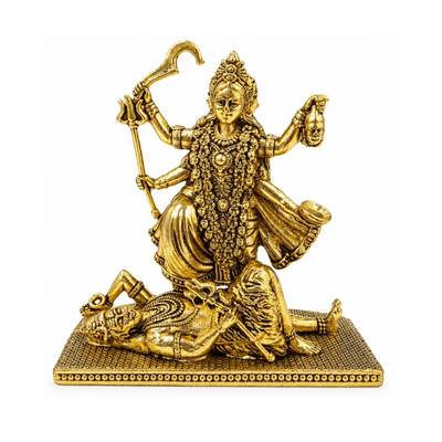 Brass Kali Miniature Statue-Global Food Hub