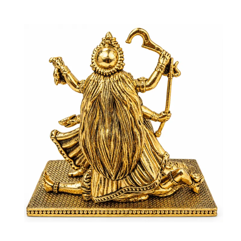 Brass Kali Miniature Statue-Global Food Hub