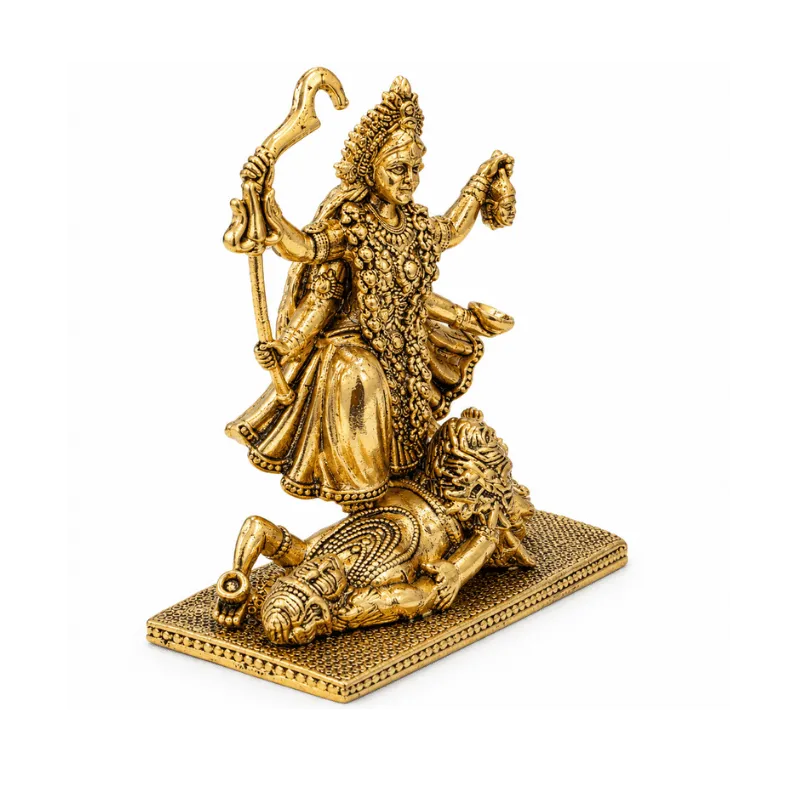 Brass Kali Miniature Statue-Global Food Hub