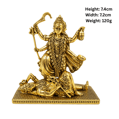 Brass Kali Miniature Statue-Global Food Hub