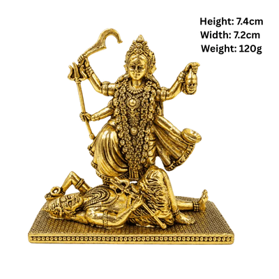 Brass Kali Miniature Statue-Global Food Hub