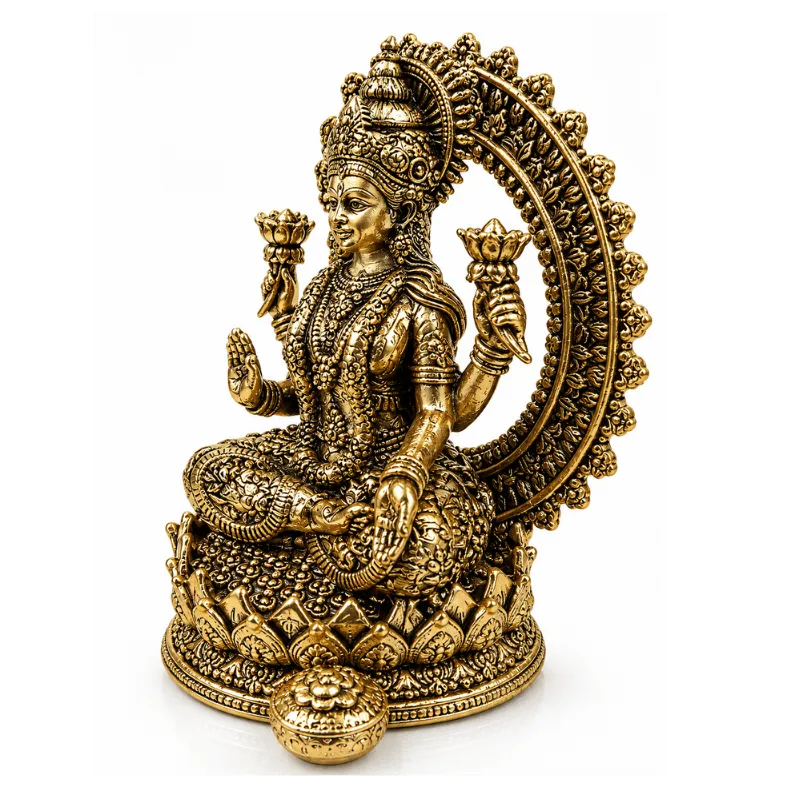 Brass Lakshmi Arch Miniature-Statue-Global Food Hub