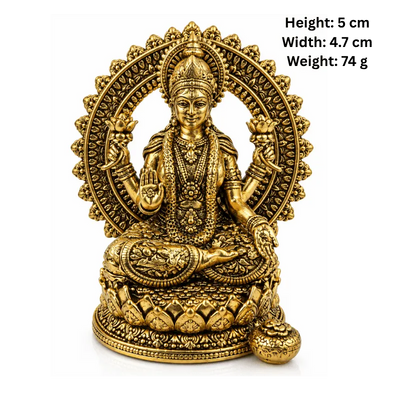 Brass Lakshmi Arch Miniature-Statue-Global Food Hub
