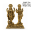 Brass Lakshmi Narayan S Miniature Statue-Global Food Hub