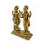 Brass Lakshmi Narayan XS Miniature Statue-Global Food Hub
