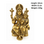 Brass Lakshmi Narsimha L Miniature Statue-Global Food Hub