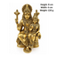 Brass Lakshmi Narsimha M Miniature Statue-Global Food Hub