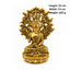 Brass Meditating Buddha M Statue-Global Food Hub