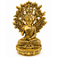 Brass Meditating Buddha XS Miniature Statue-Global Food Hub