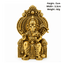 Brass Miniature Ganesha on Chair-Global Food Hub