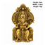 Brass Miniature Ganesha on Chair-Global Food Hub