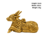 Brass Nandi Coming Statue : Weight- 1Kg-Global Food Hub