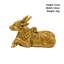 Brass Nandi Coming Statue : Weight- 1Kg-Global Food Hub