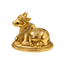 Brass Nandi Statue : Weight- 920g-Global Food Hub