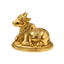 Brass Nandi Statue : Weight- 920g-Global Food Hub