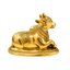 Brass Nandi Statue : Weight- 920g-Global Food Hub