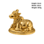 Brass Nandi Statue : Weight- 920g-Global Food Hub