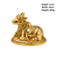 Brass Nandi Statue : Weight- 920g-Global Food Hub