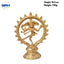 Brass Nataraj Statue -18 cm-Global Food Hub