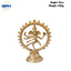 Brass Natraj Statue - 12cm-Global Food Hub