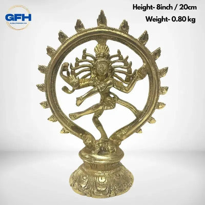 Brass Natraj Statue-Global Food Hub