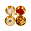 Brass Prasad and Kumkum Bowl : 8x8 cm-Global Food Hub