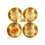 Brass Prasad and Kumkum Bowl : 8x8 cm-Global Food Hub