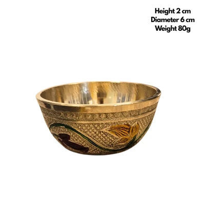 Brass Premium Small Bowl-Global Food Hub