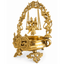 Brass Radha Krishna Jhula/ Swing With Uruli-Global Food Hub