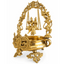 Brass Radha Krishna Jhula/ Swing With Uruli-Global Food Hub