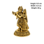 Brass Radha Krishna S Miniature-Statue-Global Food Hub