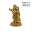 Brass Radha Krishna S Miniature-Statue-Global Food Hub