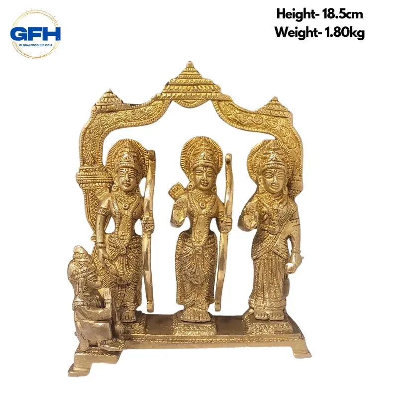 Brass Ram Darbar Statue-Global Food Hub