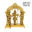 Brass Ram Darbar with Ring - 20cm Height-Global Food Hub